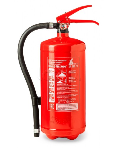 Огнетушитель ПОЖТЕХНИКА ОП-4(з) МИГ (2А, 70В, С, Е) в Махачкале Огнетушители Pintop.ru
