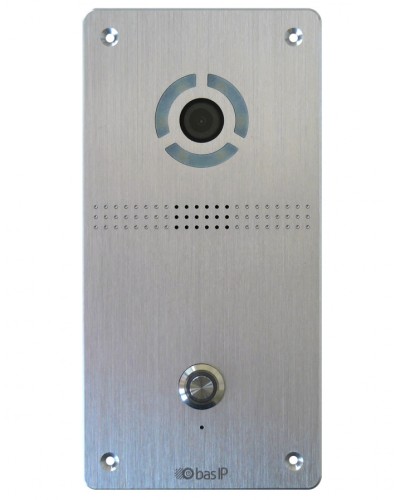 Панель вызывная BAS-IP AV-04FD SILVER в Махачкале Вызывные IP панели Pintop.ru