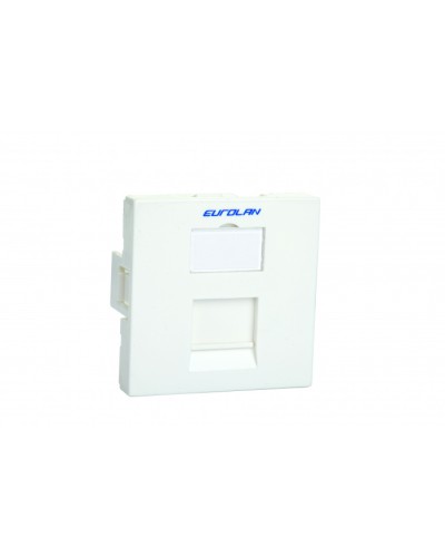 Адаптер 22,5х45 Eurolan 16B-45-02WT в Махачкале Аксессуары для кабель-канала Pintop.ru