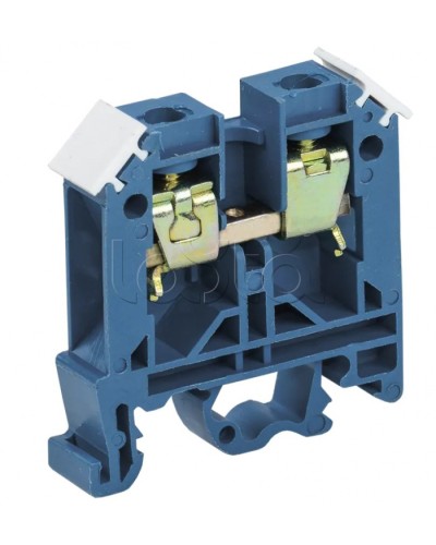 Клемма ЗНИ-10 мм.кв. Синий IEK YZN10-010-K07 в Махачкале Аксессуары для лотков Pintop.ru