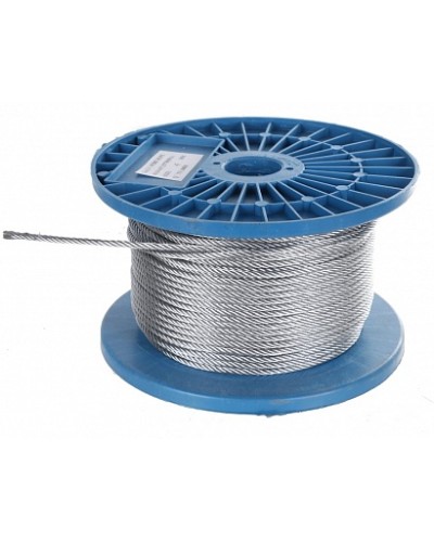 Трос стальной DIN 3055 5мм (100м/уп) Промрукав в Махачкале Трос и аксессуары Pintop.ru