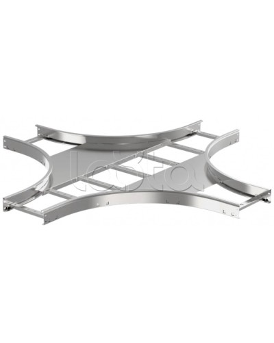 Крестовина лестничная LESTA 100х300мм R600 IEK (CKR05-4-100-300) в Махачкале Аксессуары для лотков Pintop.ru