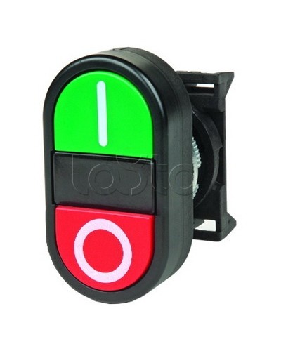 Кнопка двойная плоская, черная DKC ABFTM в Махачкале Кнопки выхода Pintop.ru