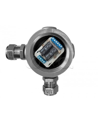 Магнито-Контакт УК-ВК-Ех-12 АЯКС У, с двумя кабельными вводами Ех МКВМ 20 в Махачкале Комутационные взрывозащищенные коробки Pintop.ru