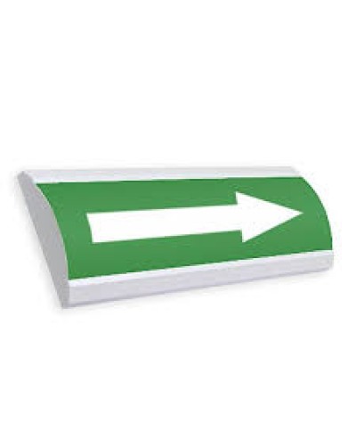 Оповещатель табло световое полусферическое Электротехника и Автоматика ЛЮКС-24 Выход стрелка вправо в Махачкале Оповещатели Pintop.ru