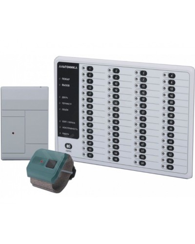 Комплект мобильной тревожно-вызывной сигнализации Альтоника РИФ Наряд в Махачкале Радиоканальная тревожно-вызывная система Риф Наряд Альтоника Pintop.ru