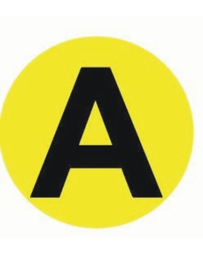 Наклейка B d=20мм EKF PROxima (an-2-9-1) в Махачкале Аксессуары для стоек и шкафов Pintop.ru