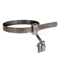 Держатель для труб универсальный D=(0-200) мм CZ полоса нерж. cталь EKF PROxima (lp-33220-cz)