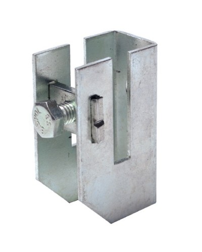 Скоба-держатель полосы с болтом DKC ND2312 в Махачкале Держатели, клипсы, скобы Pintop.ru