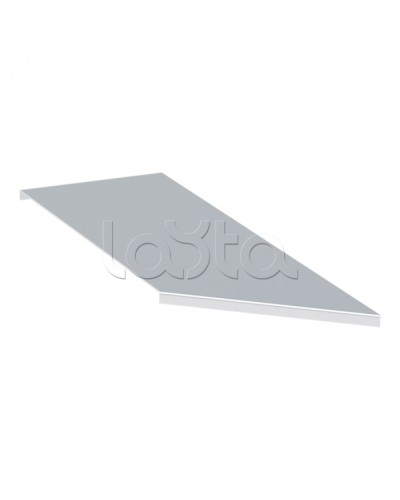 Крышка для переходника по ширине левост. лестн. усил. 100х800х500(2 ) EKF (kwlltp100x800x500-2) в Махачкале Аксессуары для лотков Pintop.ru