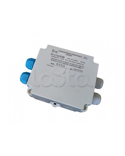 Барьер искрозащиты Магнито-контакт «АБИ-2» (12В, 300мА, IP66) в Махачкале Комутационные взрывозащищенные коробки Pintop.ru