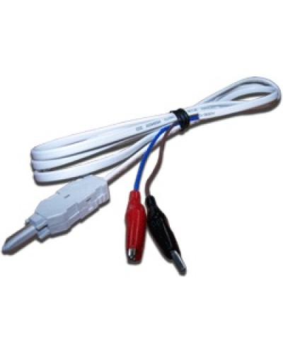 Шнур тестовый для плинтов, 2-х полюсный LSA/Крокодил TWT-LSA-P2-CR2-1.5m в Махачкале Коммутационные изделия Pintop.ru