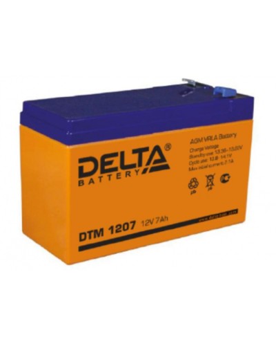 Аккумулятор свинцово-кислотный Delta DTM 1207 в Махачкале Электротехническое оборудование Pintop.ru