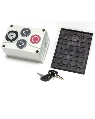 Панель управления 3х кнопочная с ключом Faac 402500 в Махачкале Устройства радиоуправления для шлагбаумов и автоматики Pintop.ru