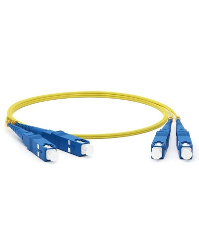 Патч-корд оптический соединительный (SM), 9/125 (OS2), SC/UPC-SC/UPC, (Duplex), LSZH, 3м 50-2013 в Махачкале Патч-корды оптические Pintop.ru
