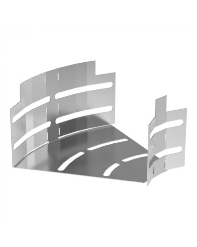 Угол горизонтальный изменяемый 0-45 градусов Стандарт INOX (AISI 304) 150х80 Промрукав (PR16.3588) в Махачкале Аксессуары для лотков Pintop.ru