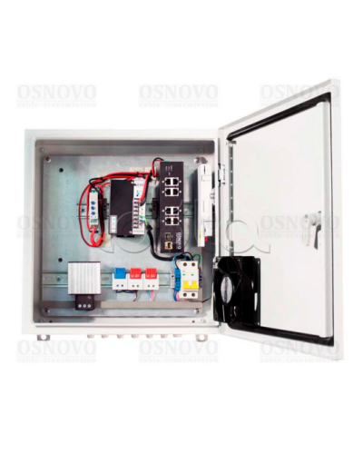 Cтанция базовая, уличная OSNOVO OS-44T1 в Махачкале Блоки питания для кожухов и камер Pintop.ru