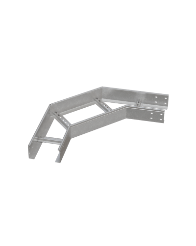 Угол лестничный горизонтальный 90 гр. 100х800х2,0 мм N КМ-профиль (LGL90-100-800-2.0 N) в Махачкале Аксессуары для лотков Pintop.ru