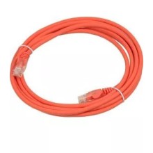 Патч-корд RJ45 - RJ45, 4 пары, UTP, категория 5е, 15 м, оранжевый, LSZH LANMASTER LAN-PC45/U5E-15-OR