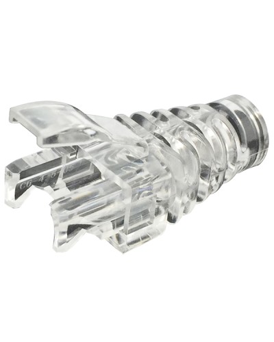 Гибкий хвостовик Q-PLUG, 6,0 мм, без цвета, упаковка 50 штук Eurolan (13A-00-11WT) в Махачкале Коннекторы и разъемы Pintop.ru