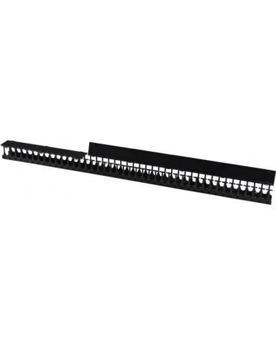 Органайзер 48U глубиной 179 мм, для шкафов LANMASTER DCS шириной 800 мм, черный (2 шт) LANMASTER LAN-DC-CB-48Ux8-VO18 в Махачкале Кабельные органайзеры Pintop.ru