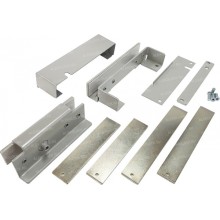 Комплект монтажный для крепления замка и якоря на стеклянную дверь ALeko МК 150-GL