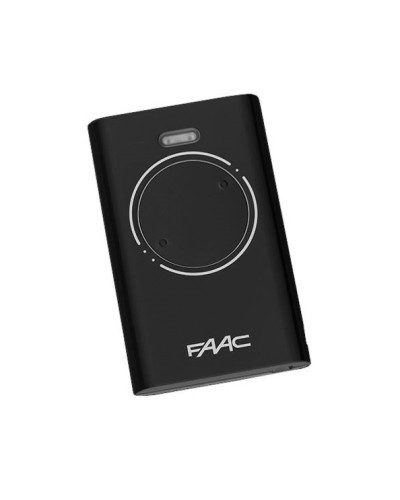 Брелок-передатчик 2-канальный Faac 7870071 (черный) в Махачкале Устройства радиоуправления для шлагбаумов и автоматики Pintop.ru