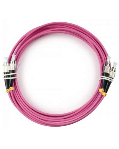 Шнур оптический duplex FC-FC 50/125 mm OM4 7м LSZH в Махачкале Патч-корды оптические Pintop.ru