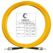 Шнур оптический simplex ST-ST 9/125 sm 25м LSZH Cabeus FOP(s)-9-ST-ST-25m