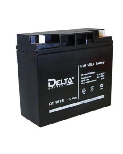Аккумулятор свинцово-кислотный Delta DT 1218 в Махачкале Электротехническое оборудование Pintop.ru
