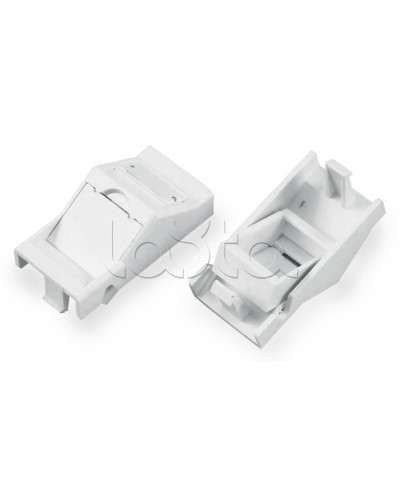 Вставка угловая 45x22.5 для 1 модуля формата Keystone Jack Hyperline SIP2A-1K-M45-22.5 в Махачкале Модули Keystone Pintop.ru