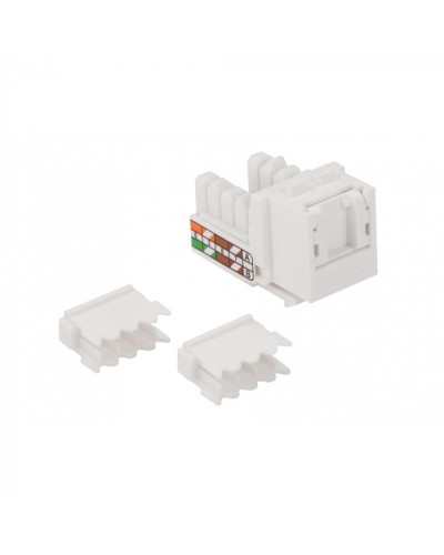 Модуль Keystone LANMASTER LAN-OK45U5E/90P-WH в Махачкале Коннекторы Pintop.ru