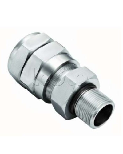 Кабельный ввод для бронированного кабеля с уплотнением внутренней оболочки кабеля резьбой G1/2, внешним диаметром кабеля D от 11 до 15 мм и проходным диаметром кабеля d= 6-10 мм Спектрон КВБ-15/10-М-G1/2 в Махачкале Аксессуары для кабель-канала Pintop.r