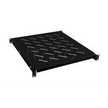 Полка регулируемая для шкафов и открытых стоек Cabeus (RA-J018-FC-700-100KG-BK)