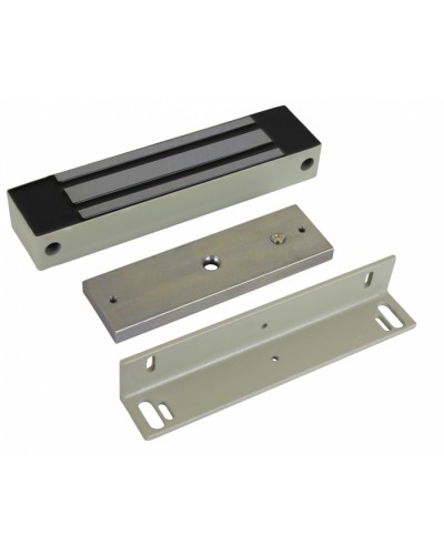 Замок электромагнитный влагозащищенный AccordTec ML-295K (белый) с уголком в Махачкале Электромагнитные замки Pintop.ru