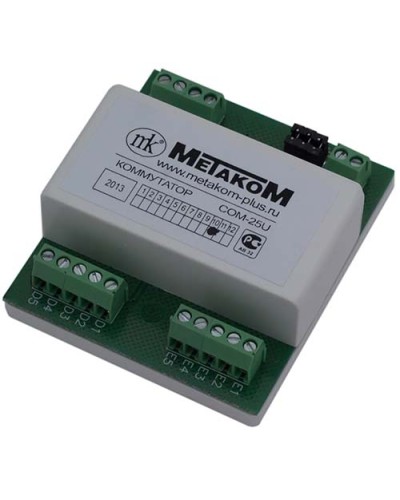 Коммутатор координатный Метаком СОМ-25U в Махачкале Блоки коммутации многоабонентные Pintop.ru