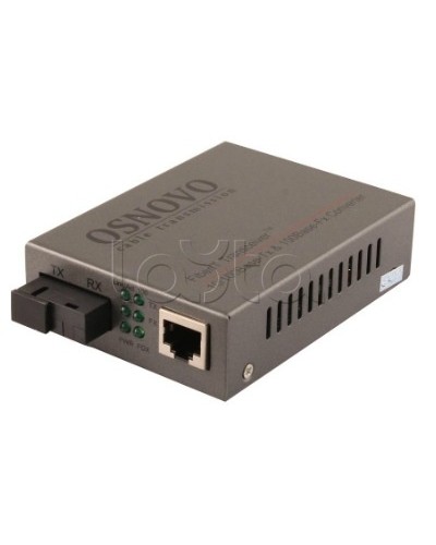 Медиаконвертер оптический OSNOVO OMC-100-21S5b в Махачкале Медиаконвертеры Pintop.ru