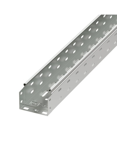 Лоток перфорированный 100х80 L2000, горячеоцинкованный DKC 35312HDZ в Махачкале Кабельные лотки Pintop.ru