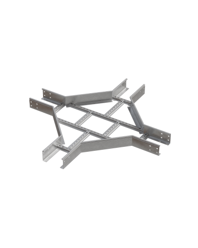 Х-разветвитель лестничный 100х150х2,0 мм N КМ-профиль (LXD100-150-2.0 N) в Махачкале Аксессуары для лотков Pintop.ru