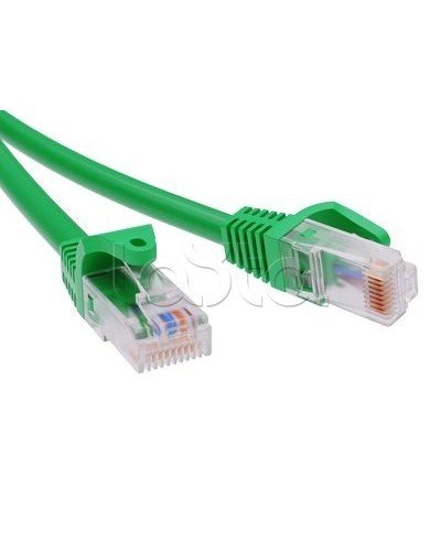 Патч-корд неэкранированный CAT6 U/UTP 4х2, LSZH, зелёный, 1.5м DKC RN6UU4515GN в Махачкале Патчкорды (медные) Pintop.ru