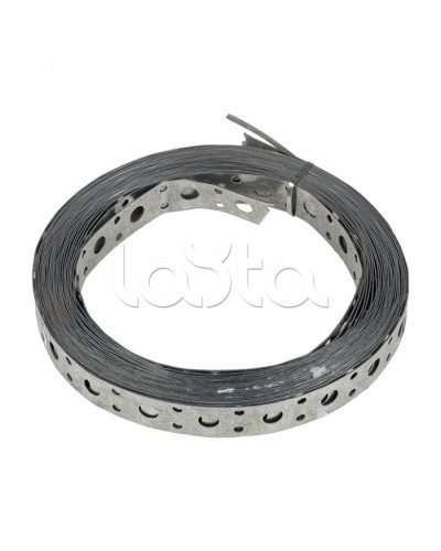 Лента перфорированная монтажная прямая 20х0,55 (10 м) EKF (lpmp20x0.55-10) в Махачкале Аксессуары для лотков Pintop.ru