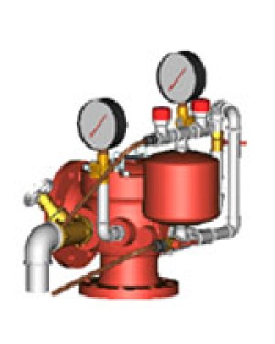 Узел управления спринклерный водозаполненный с клапаном КС «Класс» Спецавтоматика УУ-С150/1,6В-ВФ.О4 Шалтан в Махачкале Устройства пуска водяного пожаротушения Pintop.ru