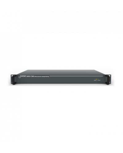 Оптический коммутатор Sonar SNSO-7208 (Калибр+) в Махачкале Системы оповещения и музыкальной трансляции Pintop.ru