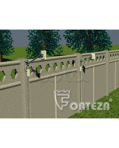 Кронштейн для крепления блоков охранных извещателей Forteza КРОНШТЕЙН-350 в Махачкале Кронштейны и планки для извещателей Pintop.ru