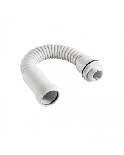 CXS32 Гибкий поворот «труба-коробка» D32мм (1уп = 20шт) Экопласт (43332-20) в Махачкале Повороты, муфты, тройники Pintop.ru