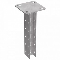 Стойка двойная потолочная 45х30х600 пятка 120х120 Промрукав (PR08.5149)
