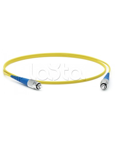 Патч-корд волоконно-оптический Hyperline FC-S2-9-FC/UR-FC/UR-H-1M-LSZH-YL в Махачкале Патч-корды оптические Pintop.ru