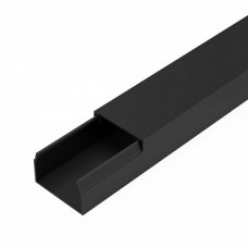 Кабель-канал черный 2-й замок в п/э 25х16 мм (50 м/уп) Промрукав (PR03.0212)