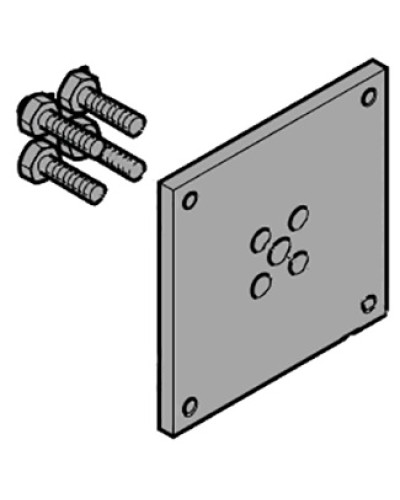 Фланец крепления стрелы шлагбаума 0,15*0,15 Came 119RIG169 в Махачкале Запчасти для шлагбаумов и автоматики Pintop.ru
