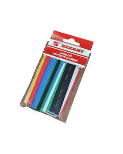 Набор термоусадочных трубок №3 (АССОРТИ) (10шт/уп) REXANT (29-0103) в Махачкале Аксессуары для кабель-канала Pintop.ru